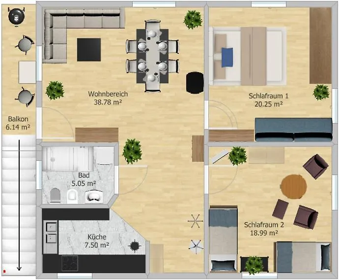 Oberhaus Erding Apartment